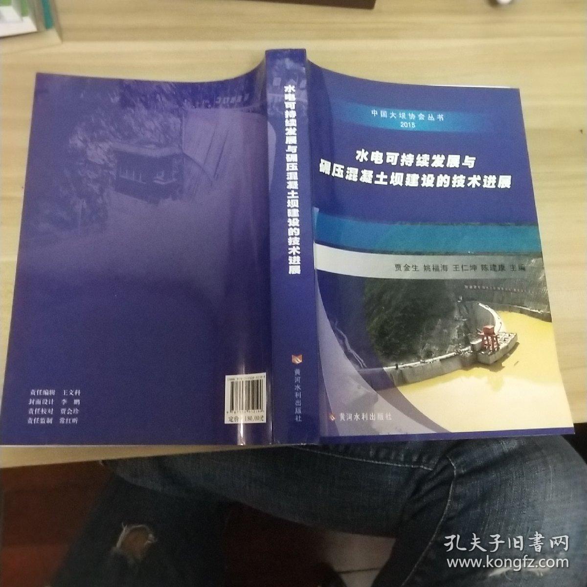 中国大坝协会丛书：水电可持续发展与碾压混凝土坝建设的技术进展（2015年）《内页干净》
