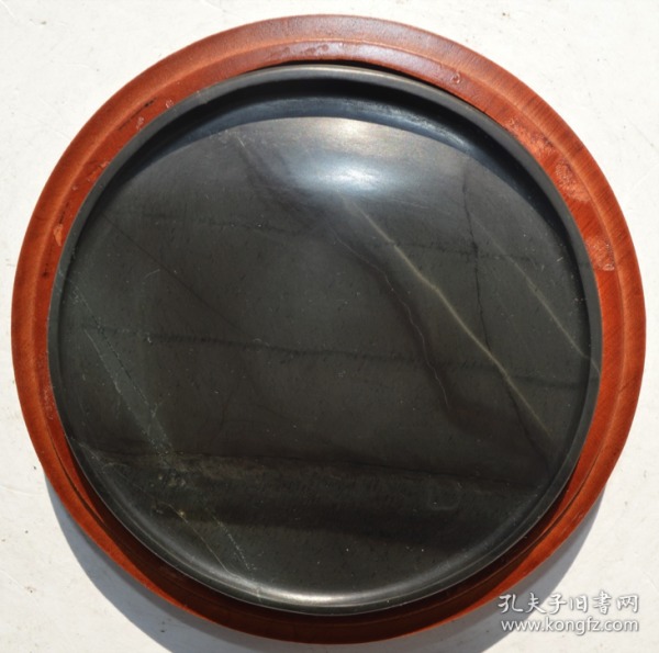 歙硯；龍尾山老坑金星坑眉紋金星龜甲
