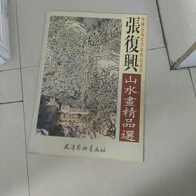 4开大本《张復兴山水画精品选》，~中国近现代名家精品丛书~馆藏未阅，好品书~〈卷筒发快递〉