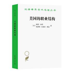 新书--汉译世界学术名著丛书： 美国的职业结构