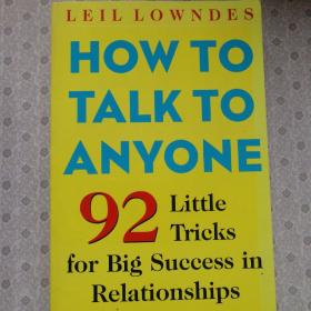 How To Talk To Anyone  Kelly Lowndes 英语原版