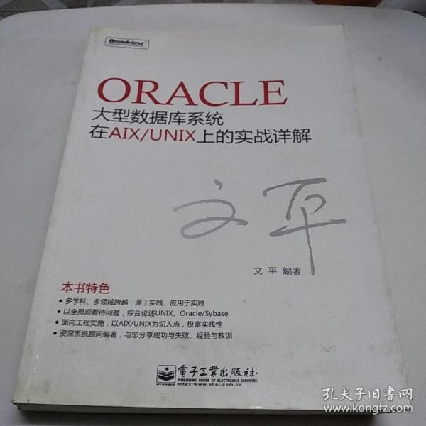 Oracle大型数据库系统在AIX/UNIX上的实战详解