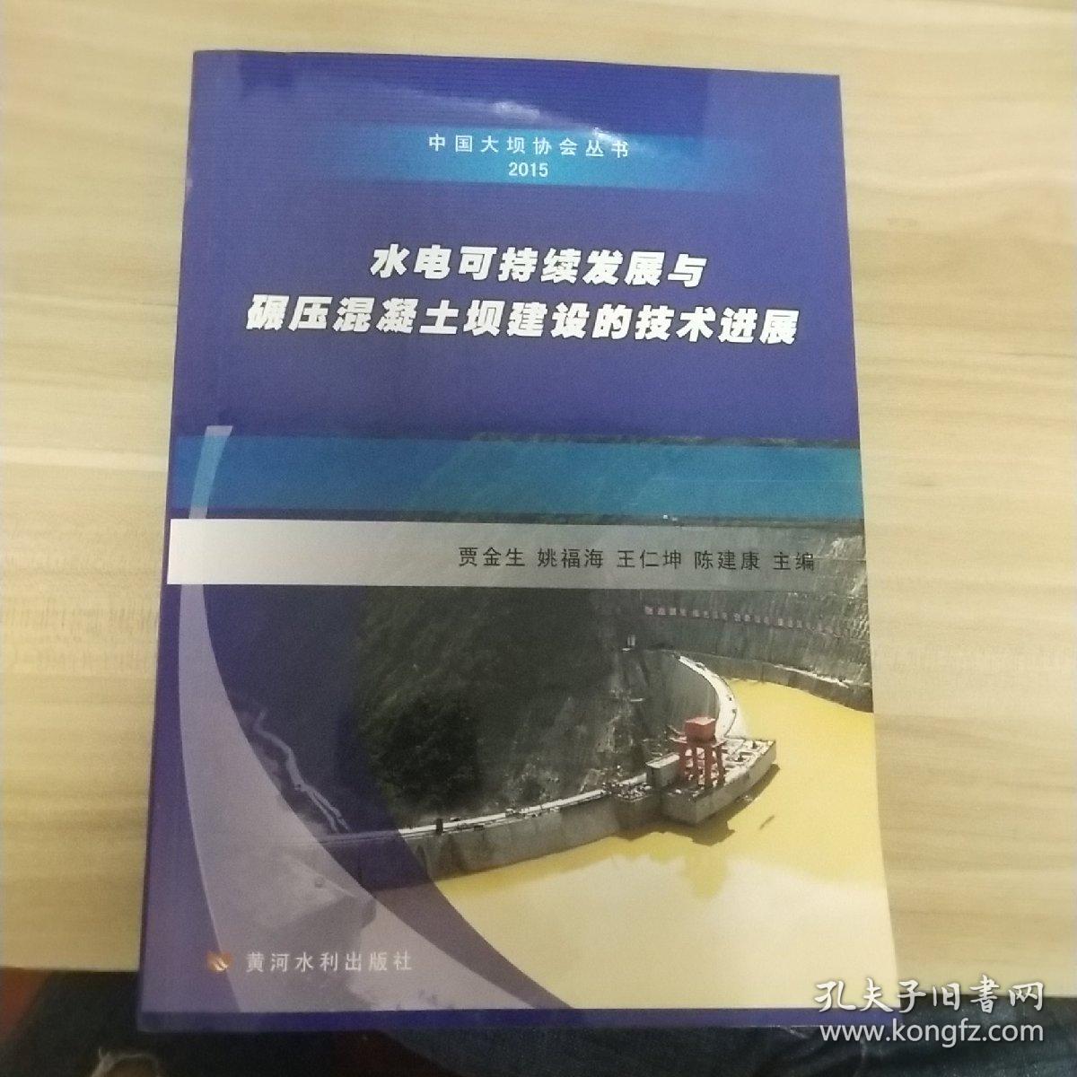 中国大坝协会丛书：水电可持续发展与碾压混凝土坝建设的技术进展（2015年）《内页干净》