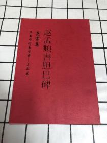 赵孟頫书胆巴碑（范字集）油印本