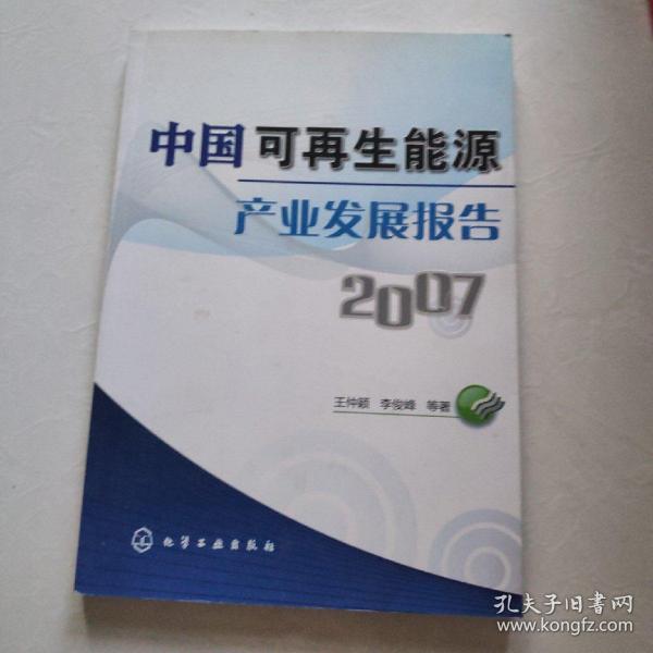 中国可再生能源产业发展报告2007