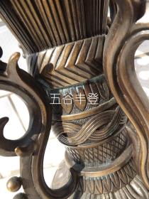 韩美林生肖鼠雕塑摆件(五谷丰登)限量编号“135/500”