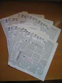 黑龙江省集邮文献：《双龙邮刊》一组20份