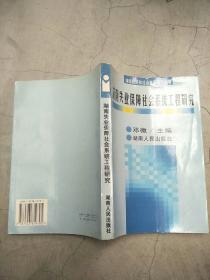 湖南失业保障社会系统工程研究    原版内页干净