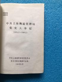 中共上海海运管理局 党史大事记