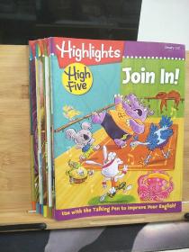Highlights High Five 儿童英文杂志 2017全年