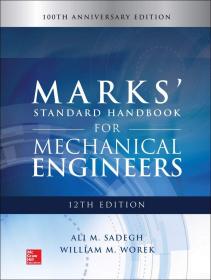 预订 Marks' Standard Handbook for Mechanical Engineers, 12th Edition   英文原版