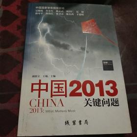 中国2013：关键问题