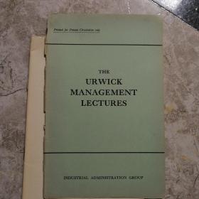 the urwick management lectures