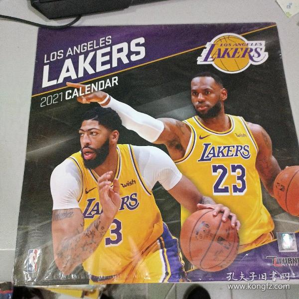 TURNER Sports Los ANGELES LAKERS 2021 12X12 Team Wall Calendar