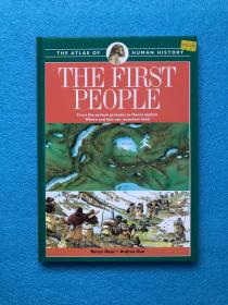 英文原版 The first people 人类历史地图集 第一批人，从最早的灵长类动物到智人，我们的祖先在哪里以及如何生活