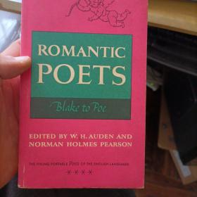 英文原版 romantic poets