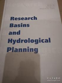 Research Basins and Hydrological Plaanning
