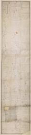 古地图1817 广州至澳门水道图 清嘉庆22年。纸本大小46.06*197.68厘米。宣纸艺术微喷复制。