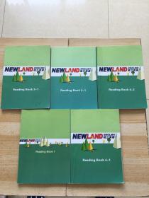 纽兰英语：1、2-1、3-1、4-1、4-2（共5册）有笔记