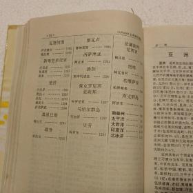 中外8000大中城市概况（上下32开）精装本，1997年一版一印