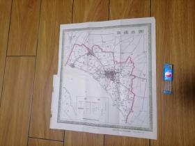 南通市图（南通市革命委员会建设局编制）（1973年）