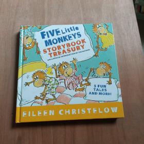 Five Little Monkeys Storybook Treasury 五只小猴子 英文原版