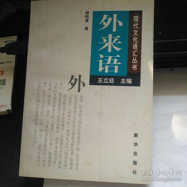 现代文化语汇丛书：外来语