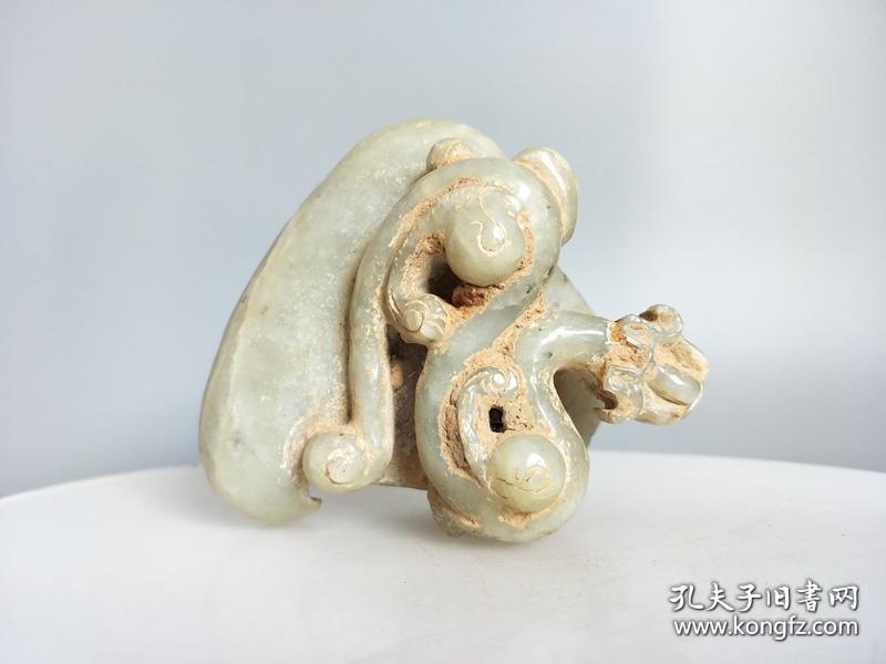 战汉和田玉手把件.1