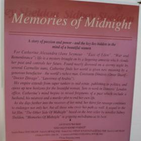 录像带：Memories of Midnight volumes ONE & TWO【盒装  2带】如图   以图为准