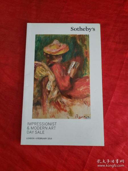 Sotheby’s  IMPRESSIONIST & MODERN ART DAY SALE 2015