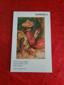 Sotheby’s  IMPRESSIONIST & MODERN ART DAY SALE 2015