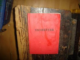 刘加文钢笔写生画集，作者签名本，钤印本