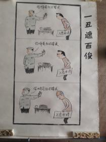 八十年代出版社佚名漫画。