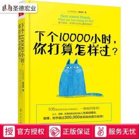 下个10000小时 你打算怎样过？规划你的时间和人生 小时天才理论 时间管理 意志力与自控力 资源管理 情绪管理 正版畅销书籍