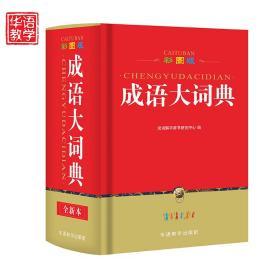 彩图版成语大词典 中学生小学生词典字典 华语教学出版社