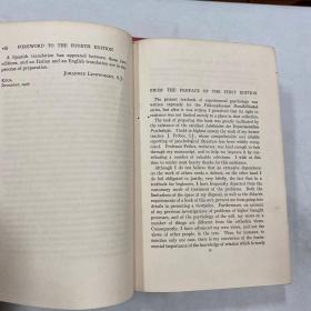 EXPERIMENTAL PSYCHOLOGY BY JOHANNES LINDWORSKY,约翰尼斯·林德沃斯基《实验心理学》1941年出版