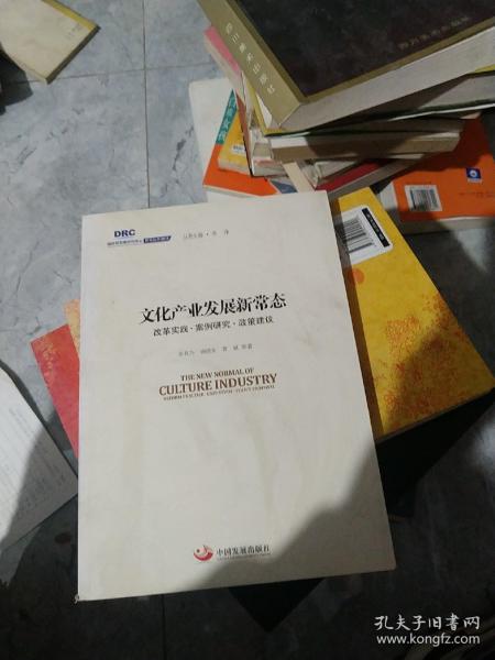 国务院发展研究中心研究丛书2015：文化产业发展新常态 改革实践·案例研究·政策建议