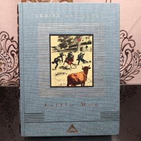Little Men 小男人 Louisa May Alcott 路易莎·梅·奥尔科特 everyman's library CHILDREN'S CLASSICS 人人文库 儿童经典系列 英文英语原版 布面封皮琐线装订 丝带标记 内页无酸纸可以保存几百年不泛黄