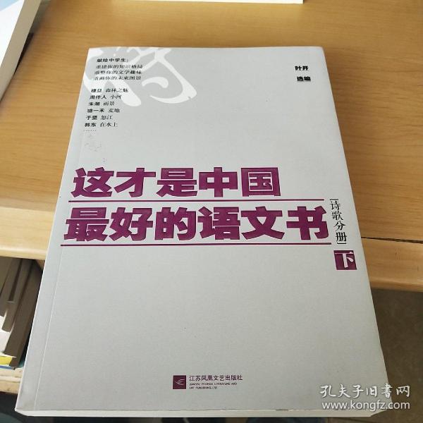 这才是中国最好的语文书·诗歌分册（下）