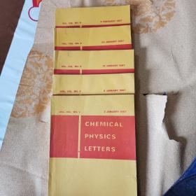 CHEMICAL PHYSICS LETTERS (1987年134NO.1/2/3/4/5/6）6本