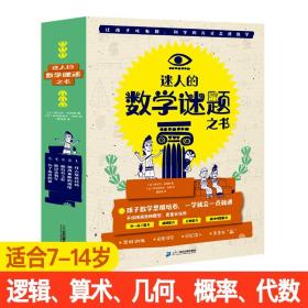 迷人的数学谜题全5册7-14岁儿童逻辑思考力训练益智启蒙课外书籍