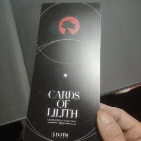 LILITH DESIGN COLLECTION CARDS OF LILITH