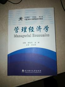 管理经济学（中国MBA创新精品系列教材） 16开，
