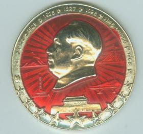 毛主席像章（特殊的年份像章）