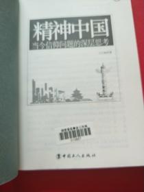 看当下中国书系·精神中国：当今信仰问题的深层思考