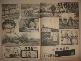 老画报 1946年6月5日アサヒグラフ《朝日新闻画报》