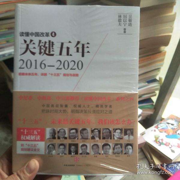 读懂中国改革4：关键五年2016--2020