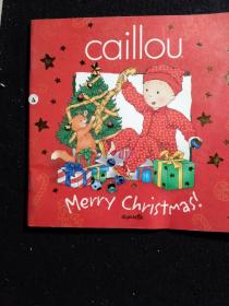 英文原版 现货 Caillou Merry Christmas：Confetti