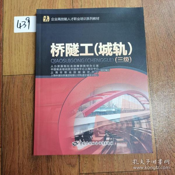 桥隧工（城轨）（三级）——企业高技能人才职业培训系列教材