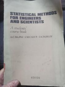 STATISTICAL METHODS FOR ENGINEERS AND SCIENTISTS 工程科技人员使用的统计方法 英文版